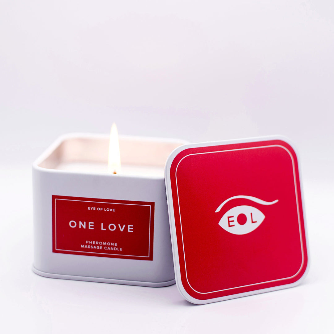 Classic Collection One Love Pheromones Massage Candle