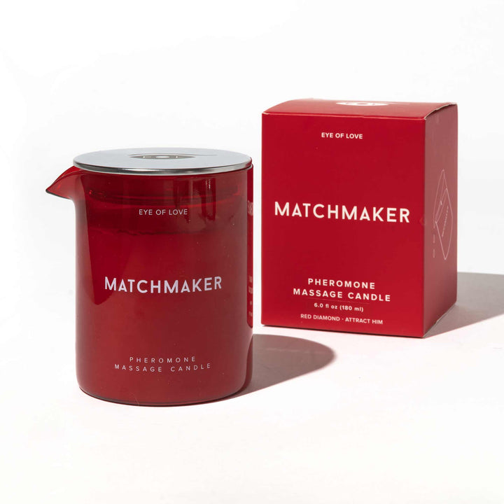 Eye of Love Matchmaker Red Diamond pheromone massage candle