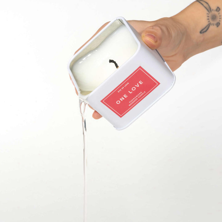 Classic Collection One Love Pheromones Massage Candle