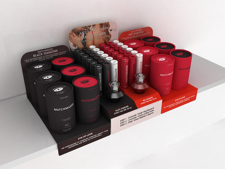 Matchmaker Deluxe Pheromone Parfum Display Prepack, 48 Pieces Assorted