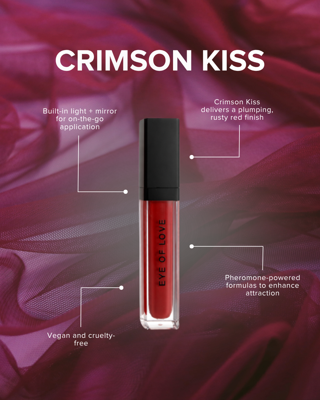 Matchmaker Crimson Kiss Plumping Lip Gloss